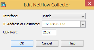 Add NetFlow destination