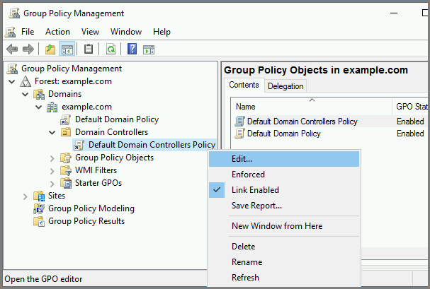 Group Policy Management