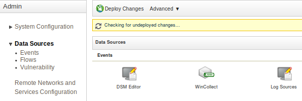 ibm qradar log sources icon