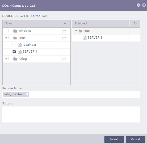 LogPoint syslog forwarder