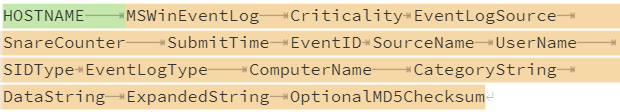 Snare Linux audit event format