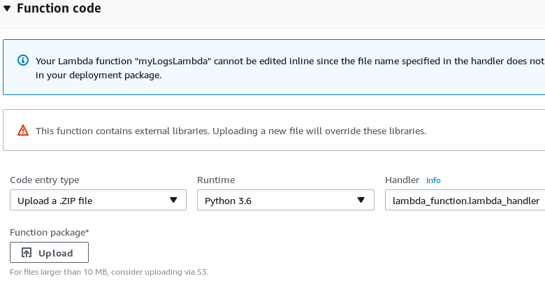 AWS user configuration, screen 4