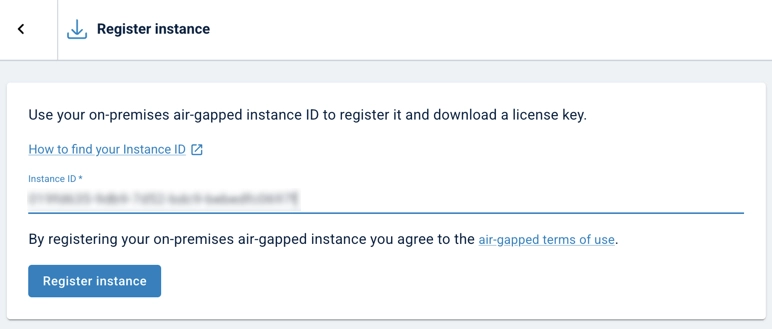 NXLog Platform instance registration