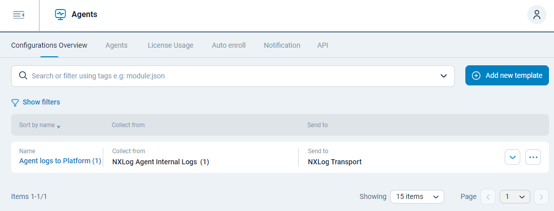 NXLog Platform Configurations Overview