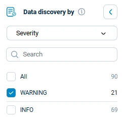 NXLog Platform log search data discovery