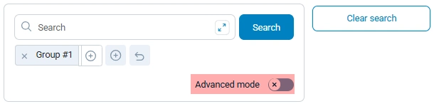 NXLog Platform new advanced search