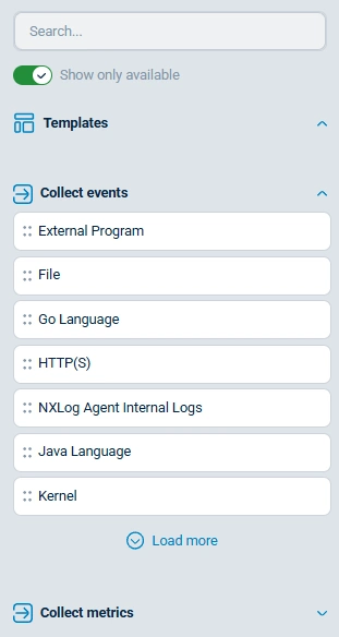 NXLog Platform configuration snippets