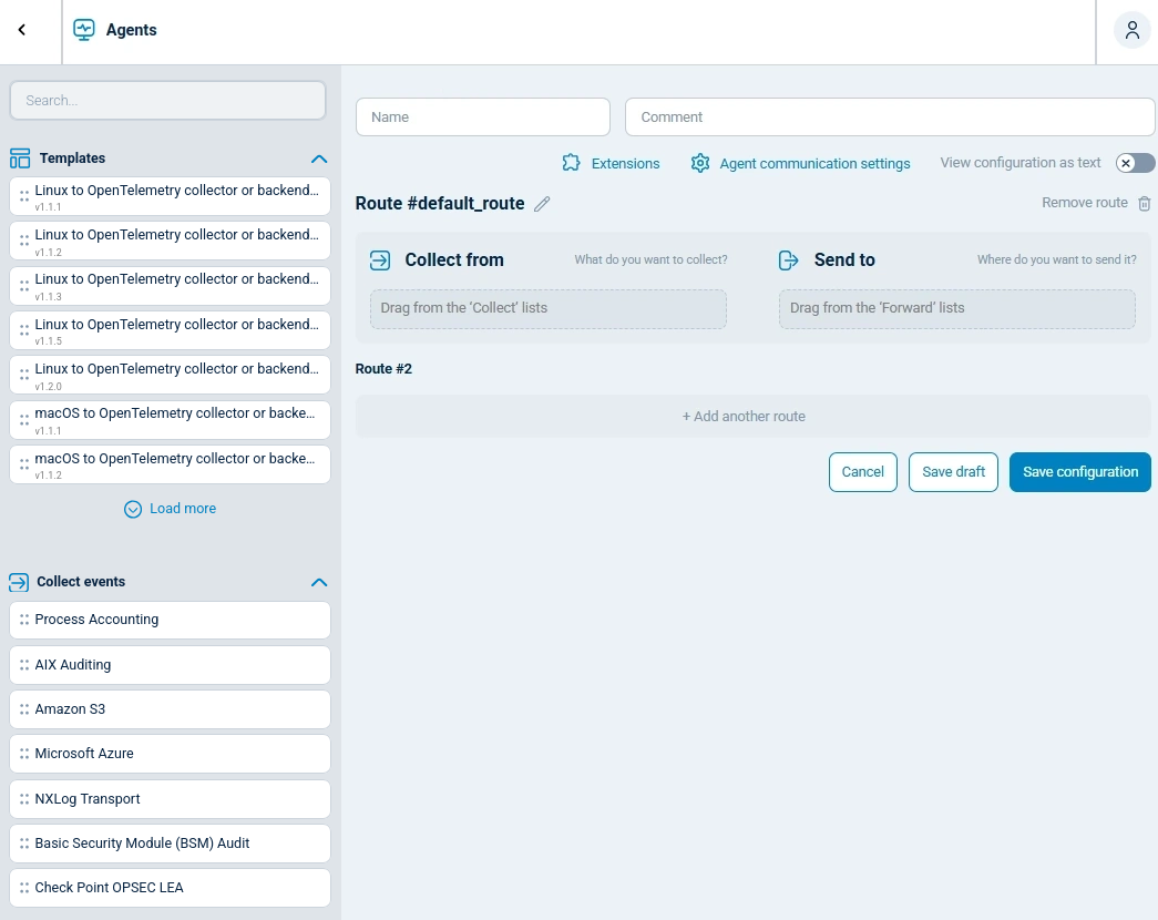 NXLog Platform configuration builder