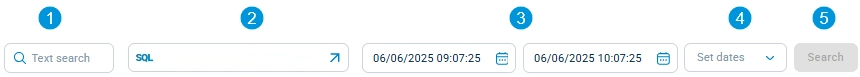 NXLog Platform log discovery search settings