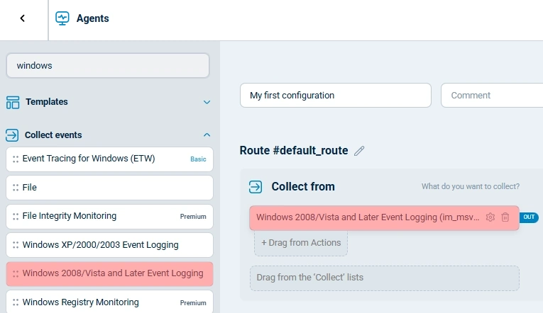 Configure your data source