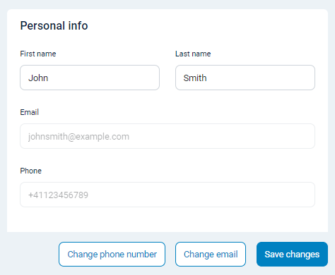 NXLog Platform user account details