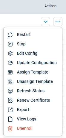 Apply a configuration to a single NXLog Agent