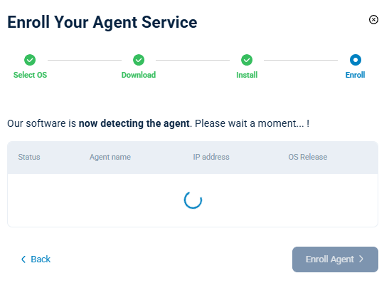 Detecting an NXLog Agent connection