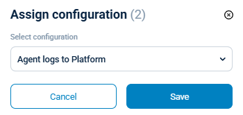 Select configuration
