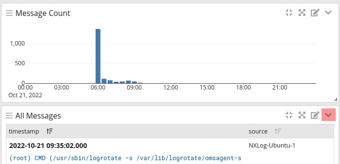 Export logs from Graylog